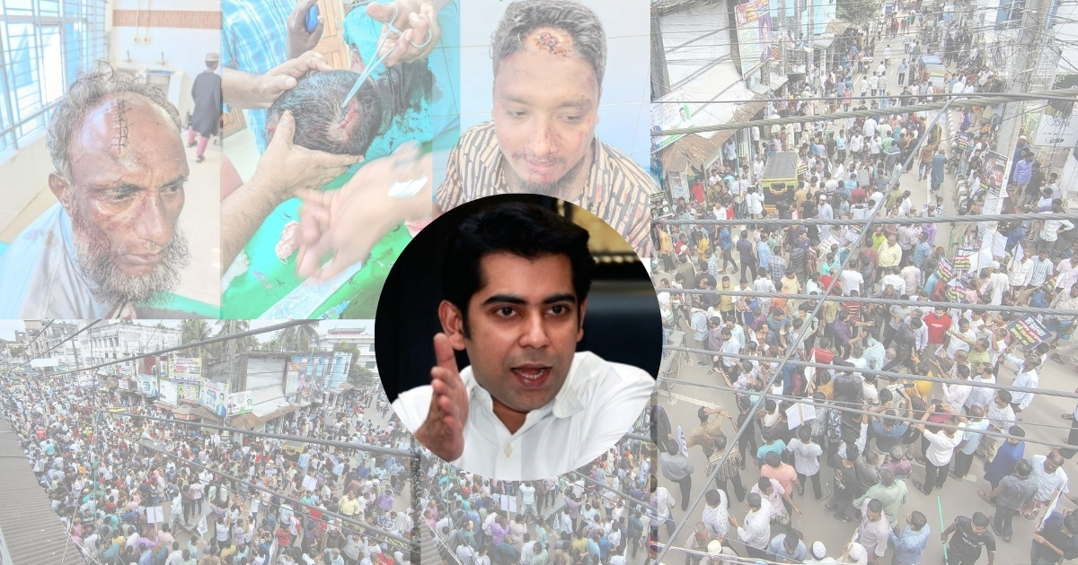 ভোলায় আন্দালিব রহমান পার্থের শান্তিপূর্ণ মিছিলে বিএনপির হামলা: ক্ষোভ ঝাড়লেন পার্থ