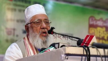 জামায়াত নেতা শাহজাহান চৌধুরীর বক্তব্যে তোলপাড়