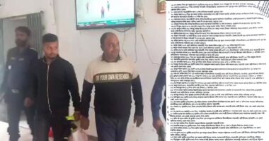 ভোলায় আওয়ামী লীগ নেতা রাসেল খা ঢাকা যাত্রাবাড়ী থানার মামলায় গ্রেপ্তার