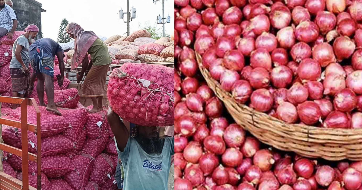 ভারতীয় পেঁয়াজ আমদানি শুরু, কমতে শুরু করেছে দাম