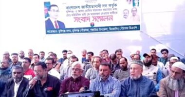 মুন্সিগঞ্জ-৩ আসনে মনোনয়ন পুনর্বিবেচনার দাবিতে তৃণমূল বিএনপির সংবাদ সম্মেলন