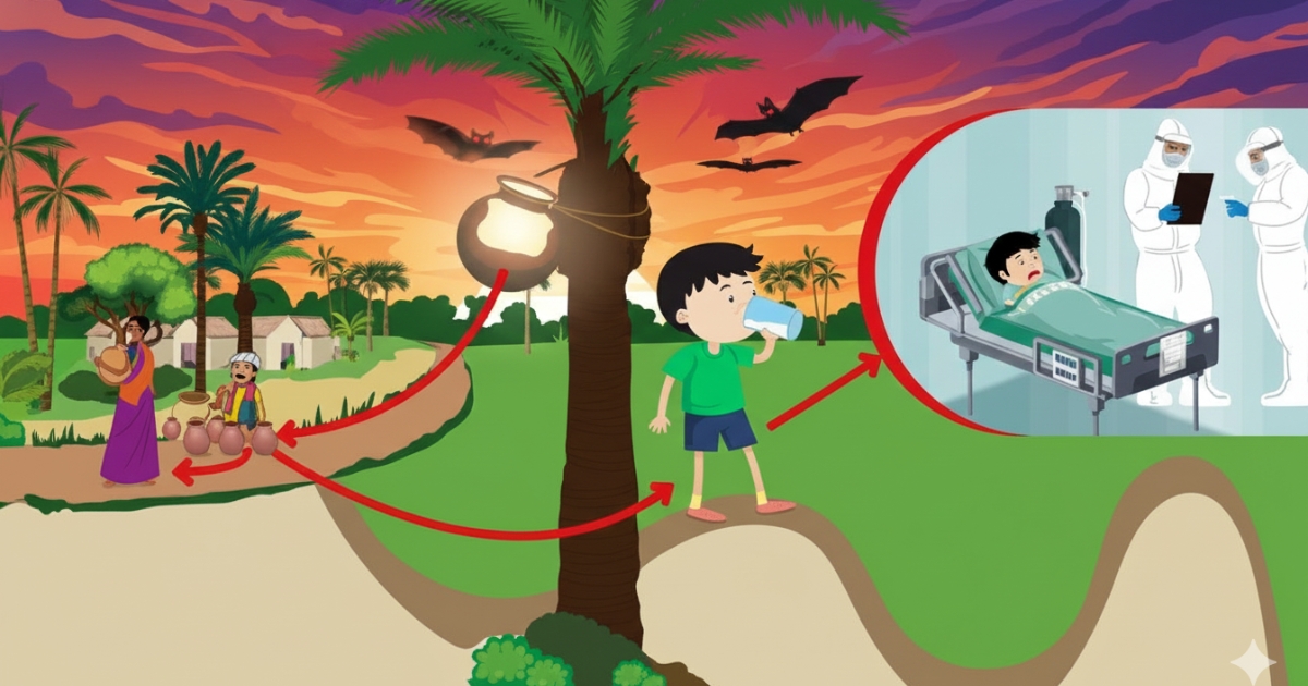 ৭২% মৃত্যুঝুঁকি ,শীতকালে নিপাহ ভাইরাসের হটস্পট উত্তরাঞ্চল