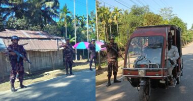 বাবুছড়ায় ৭ বিজিবির চেকপোস্ট স্থাপন মাদক ও চোরাচালান নিয়ন্ত্রণে তৎপরতা