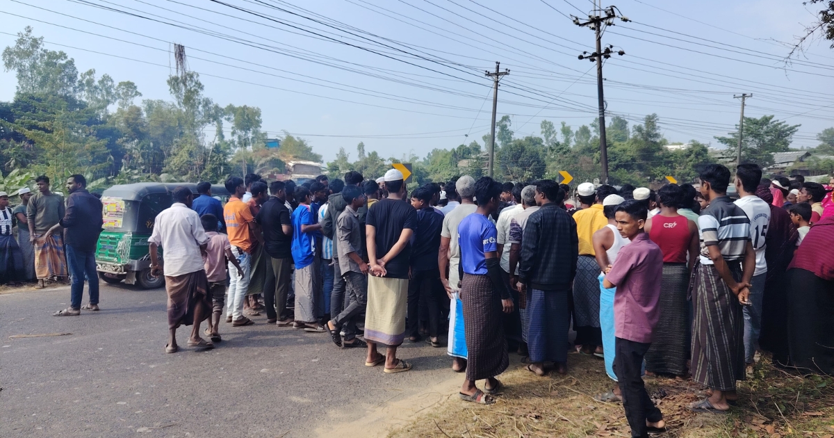 উখিয়ায় কাভার্ড ভ্যানের ধাক্কায় শিশুর মর্মান্তিক মৃত্যু