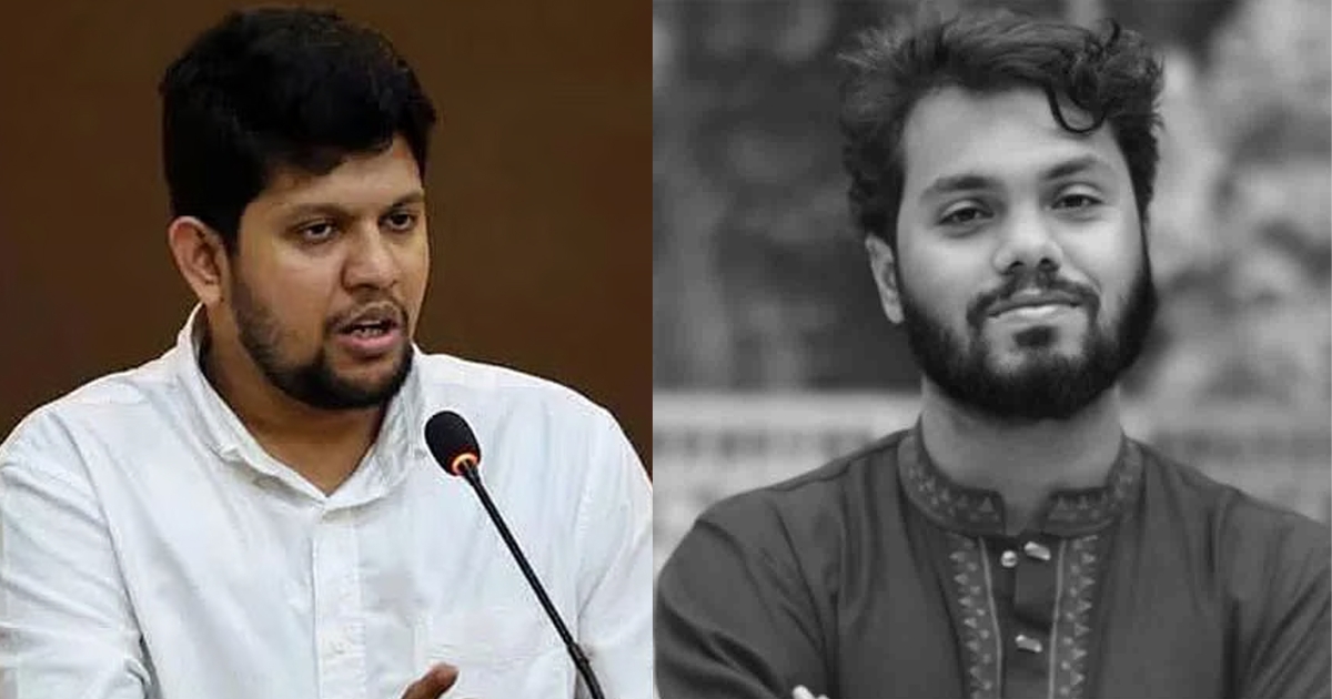 হাদির খুনিদের ফেরত না দেওয়া পর্যন্ত ভারতের সঙ্গে সম্পর্ক ছিন্ন করুন : মাহফুজ আলম