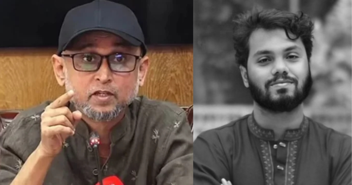 বীর হাদি থেকে আলোচনা অন্যদিকে কারা ঘুরিয়ে দিতে চায়, সেটা মাথায় রাখেন : উপদেষ্টা ফারুকী