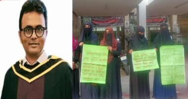 হাদিকে জংলি আখ্যা দেওয়া ইবি শিক্ষকের স্থায়ী বহিষ্কার দাবি ছাত্রীদের