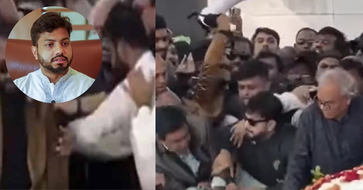 হুড়োহুড়ির ভিডিও ভাইরাল, অনাকাঙ্ক্ষিত পরিস্থিতির জন্য দুঃখ প্রকাশ করলেন ইশরাক হোসেন