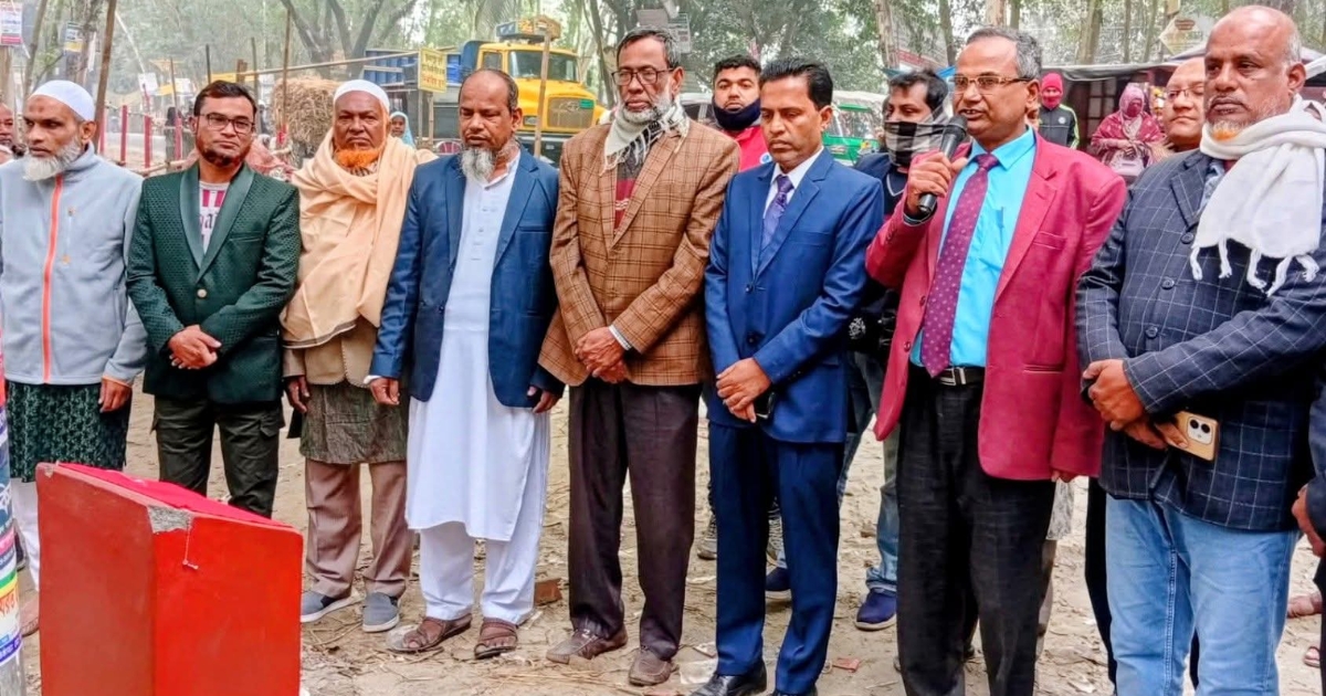 গোবিন্দাসী উচ্চ বিদ্যালয়ের প্রধান সড়কের নামকরণ ‘আব্দুল হাই স্যার সড়ক’