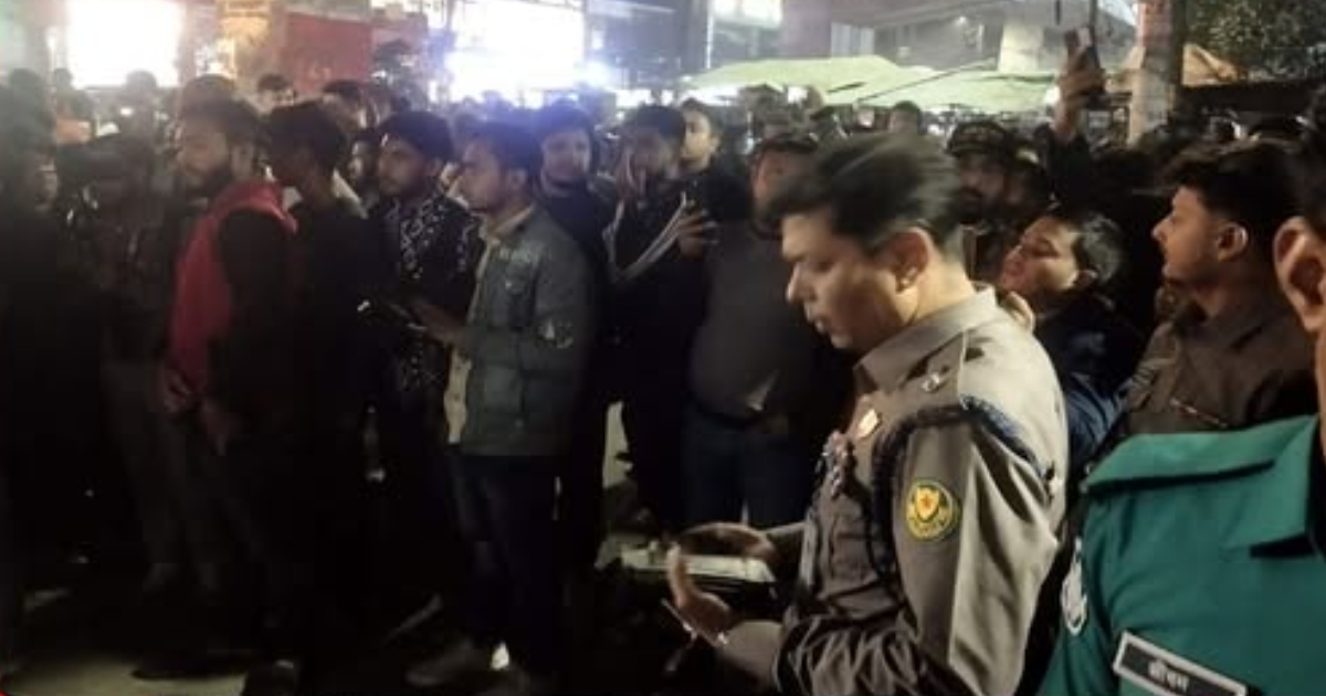 আ.লীগের ধারাবাহিক ককটেল সন্ত্রাসেরই অংশ মগবাজারের ঘটনা : ডিএমপি