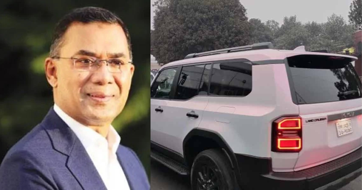 তারেক রহমানের জন্য শাহজালাল বিমানবন্দরে পৌঁছেছে বুলেটপ্রুফ গাড়ি