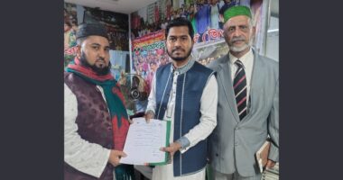 গণঅধিকার পরিষদের প্রার্থী আলামিন মাহমুদীর মনোনয়ন ফরম সংগ্রহ