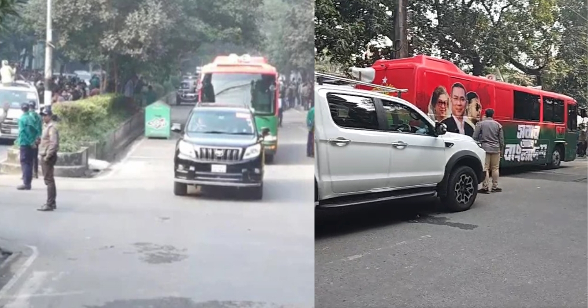 বাবার কবর জিয়ারতে জিয়া উদ্যানে রওনা হলেন তারেক রহমান