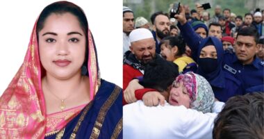 প্যারোলে তিন ঘণ্টার মুক্তিতে শ্বশুরের শেষ বিদায়ে অংশ নিলেন ওয়ানা মার্জিয়া নিতু