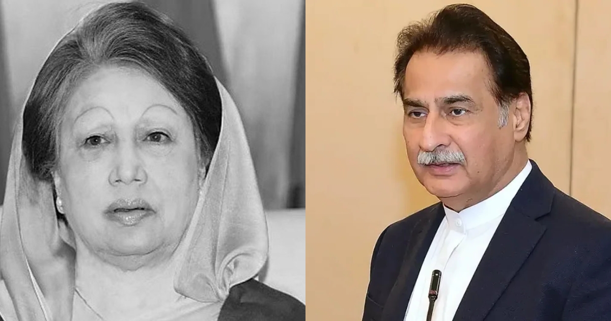 বেগম খালেদা জিয়ার জানাজায় অংশ নিতে ঢাকায় পৌঁছেছেন পাকিস্তানের স্পিকার