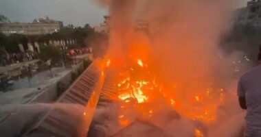 কয়েক ঘণ্টার ব্যবধানে গাজীপুরে তিন স্থানে আগুন