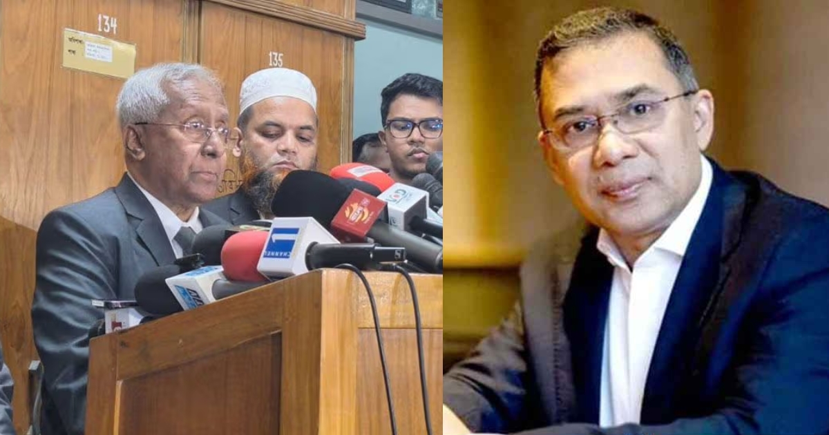 তারেক রহমান এখনও ভোটার নন : ইসি সচিব