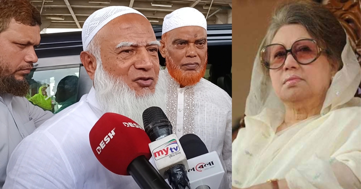 গুরুতর অসুস্থ খালেদা জিয়াকে দেখতে এসে হাসপাতালে আবেগাপ্লুত জামায়াত আমির