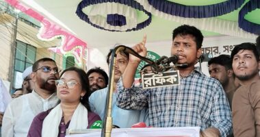 “লাঠি দিয়ে দেশ চলবে না, চাঁদাবাজি রুখতে রাজমিস্ত্রি ও খেটে খাওয়া মানুষই হবেন আমার এজেন্ট” : হাসনাত