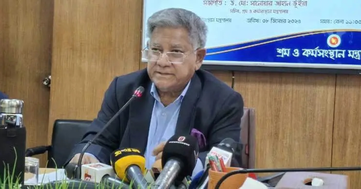 অন্তর্বর্তী সরকারের নির্বাচন দেয়ার শর্ত ছিল না, আমরাই বলেছি ‘হবে’ : নৌ উপদেষ্টা এম সাখাওয়াত