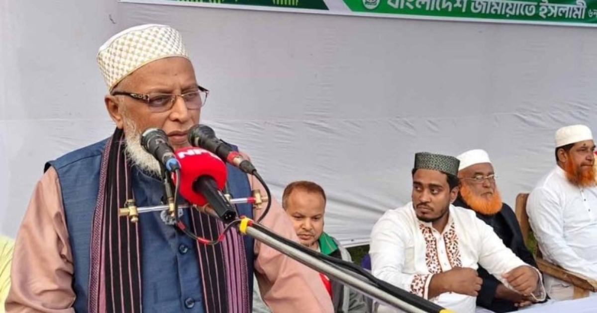‘হাশরের ময়দানে কোনও মার্কা থাকবে না, থাকবে শুধু দাঁড়িপাল্লা’ : জামায়াতের এমপি প্রার্থী