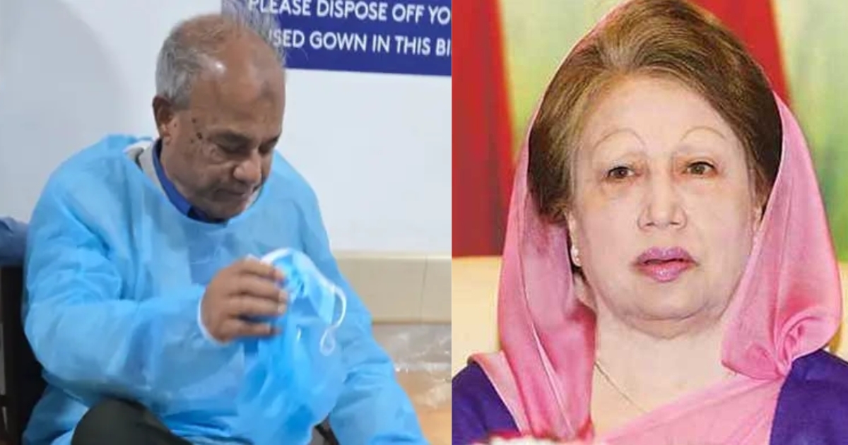 খালেদা জিয়াকে দেখতে এভারকেয়ারে স্বরাষ্ট্র উপদেষ্টা