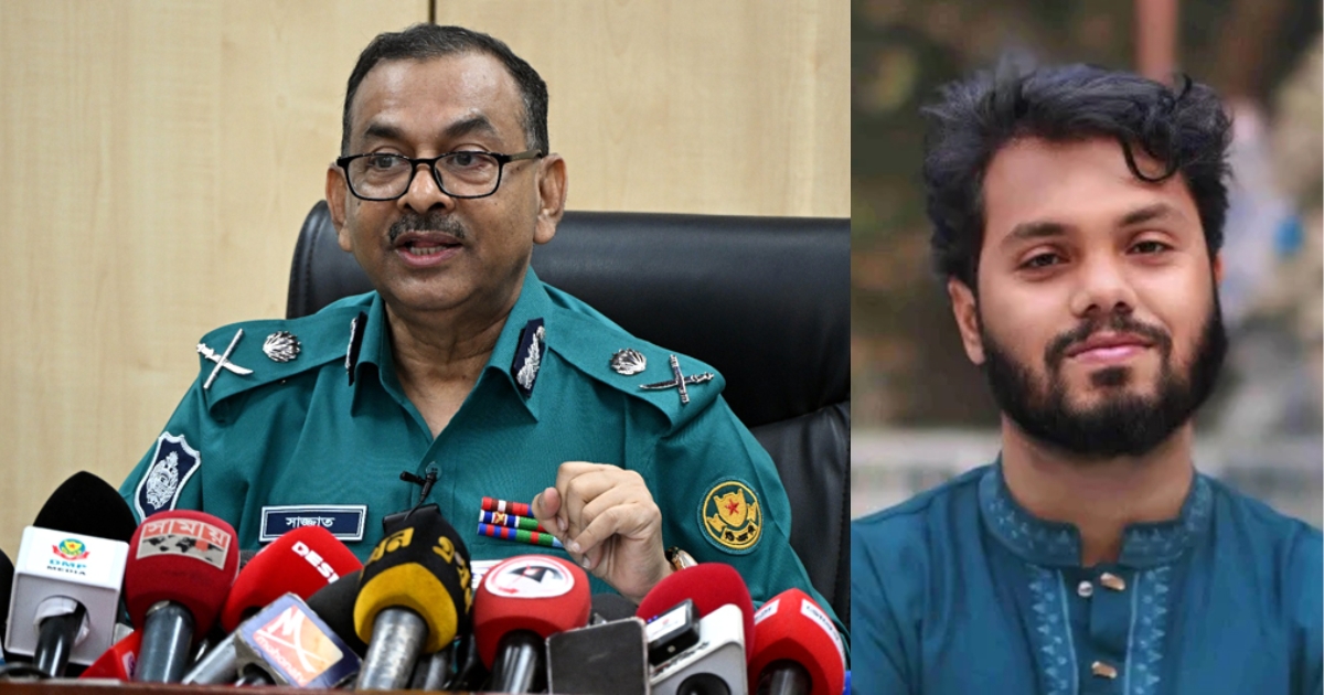 হাদির ওপর গুলিবর্ষণকারী যেখানেই লুকিয়ে থাকুক, খুঁজে বের করব : ডিএমপি কমিশনার