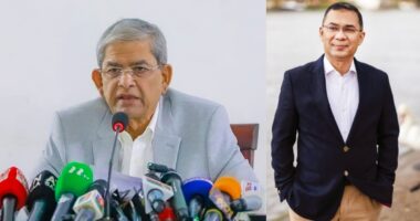 ১৮ বছরের দীর্ঘ প্রবাসজীবন শেষে ২৫ ডিসেম্বর দেশে ফিরছেন তারেক রহমান : মির্জা ফখরুল