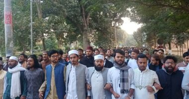 শরিফ ওসমান হাদির ওপর হামলার প্রতিবাদে রাবিতে বিক্ষোভ