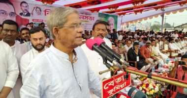 তারেক রহমানকে এমন সংবর্ধনা জানানো হবে যা অতীতে কোনো নেতা পাননি, ইনশাআল্লাহ : মির্জা ফখরুল