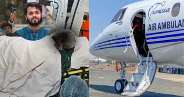 হাদিকে সিঙ্গাপুর নিতে বেলা সাড়ে ১১টায় আসবে এয়ার অ্যাম্বুলেন্স