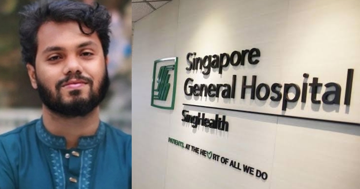 সিঙ্গাপুর জেনারেল হাসপাতালে ভর্তি করা হলো হাদিকে