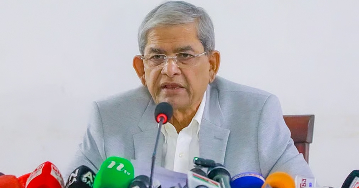 জনগণের ভোটে নির্বাচিত হলে জুলাই যোদ্ধাদের নিরাপত্তা নিশ্চিত করব : মির্জা ফখরুল