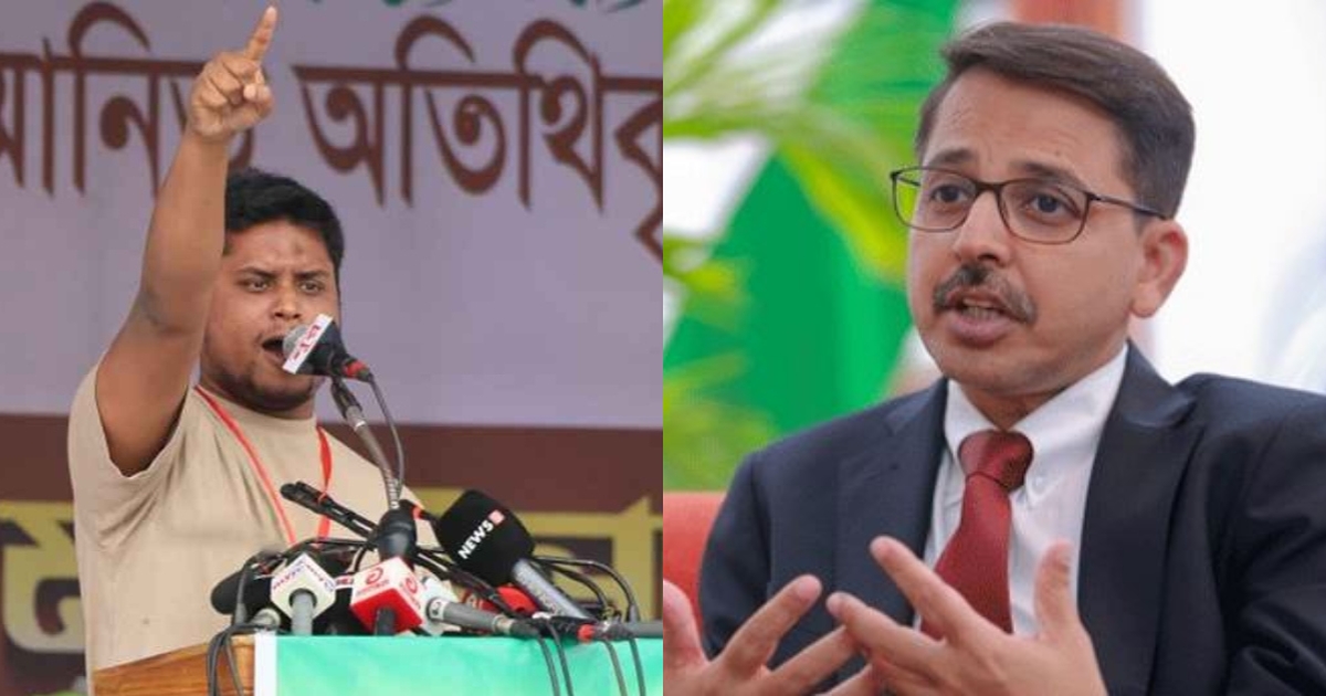 ভারতীয় হাই কমিশনারকে শুধু ধমক না, লাথি দিয়ে বের করে দেওয়া উচিত ছিল : হাসনাত