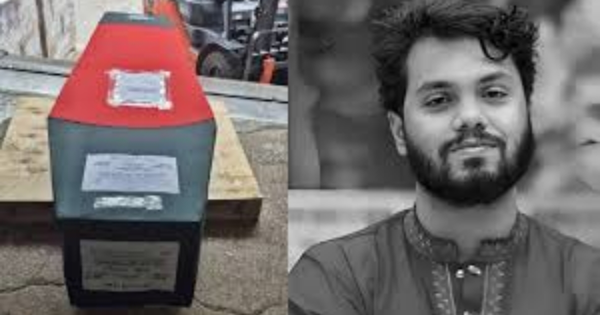 লাল–সবুজের কফিনে দেশে ফিরছেন হাদি