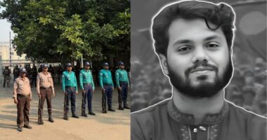 হাদির জানাজায় ১ হাজার বডি ওর্ন ক্যামেরাসহ পর্যাপ্ত পুলিশ মোতায়েন