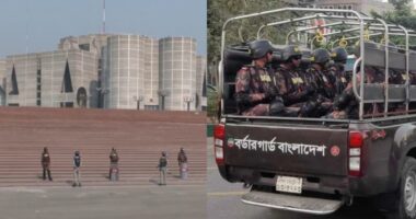 সংসদ ভবনসহ ঢাকার গুরুত্বপূর্ণ স্থানে ২০ প্লাটুন বিজিবি মোতায়েন