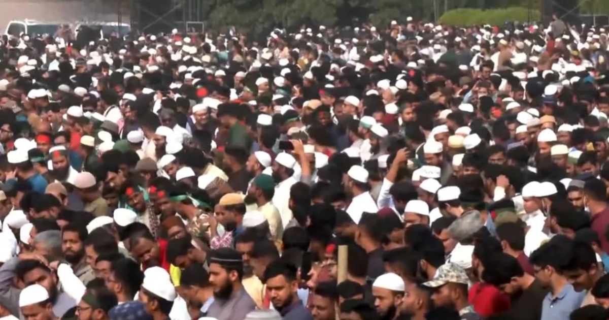 শরীফ ওসমান হাদির জানাজা সম্পন্ন