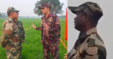 সীমান্ত শূন্যরেখায় অবৈধভাবে প্রবেশ করায় বিজিবির হাতে ভারতীয় বিএসএফ সদস্য আটক