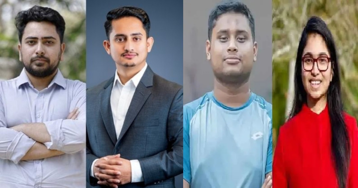 জুলাই আন্দোলনের নেতাদের ব্যক্তিগত নিরাপত্তা নিশ্চিতে গানম্যান পেলেন নাহিদ-সারজিস-হাসনাত-জারা