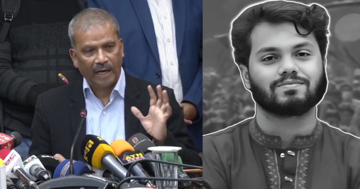 ‘সর্বোচ্চ ৯০ দিনের মধ্যেই হাদি হত্যার বিচার সম্পন্ন করা হবে’ : আইন উপদেষ্টা