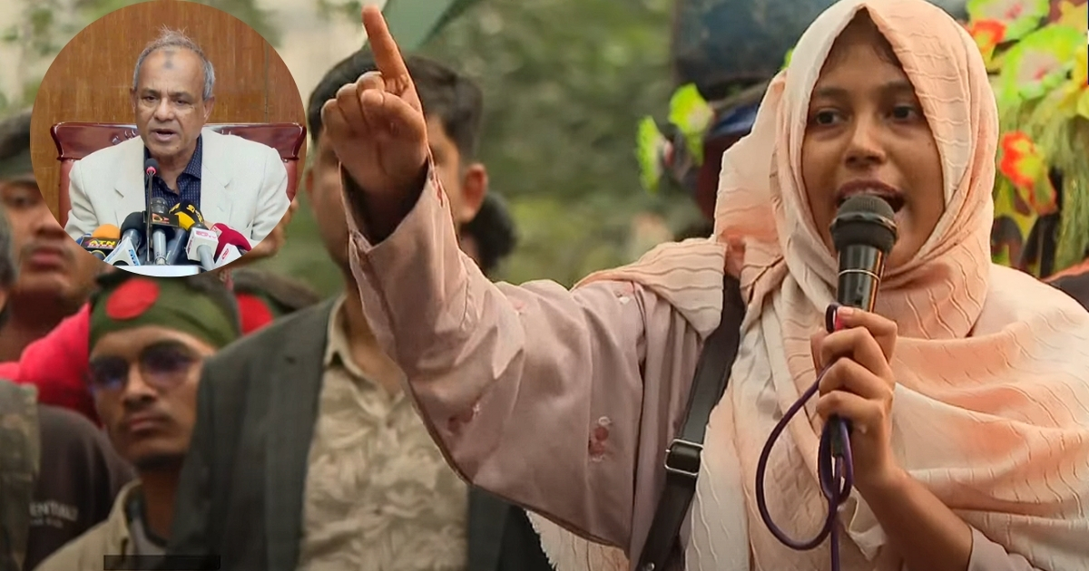 পালাতে দেব না, পালানোর আগে আমাদের বলে যেতে হবে কারা আপনাকে কাজ করতে দেয়নি : জুমা