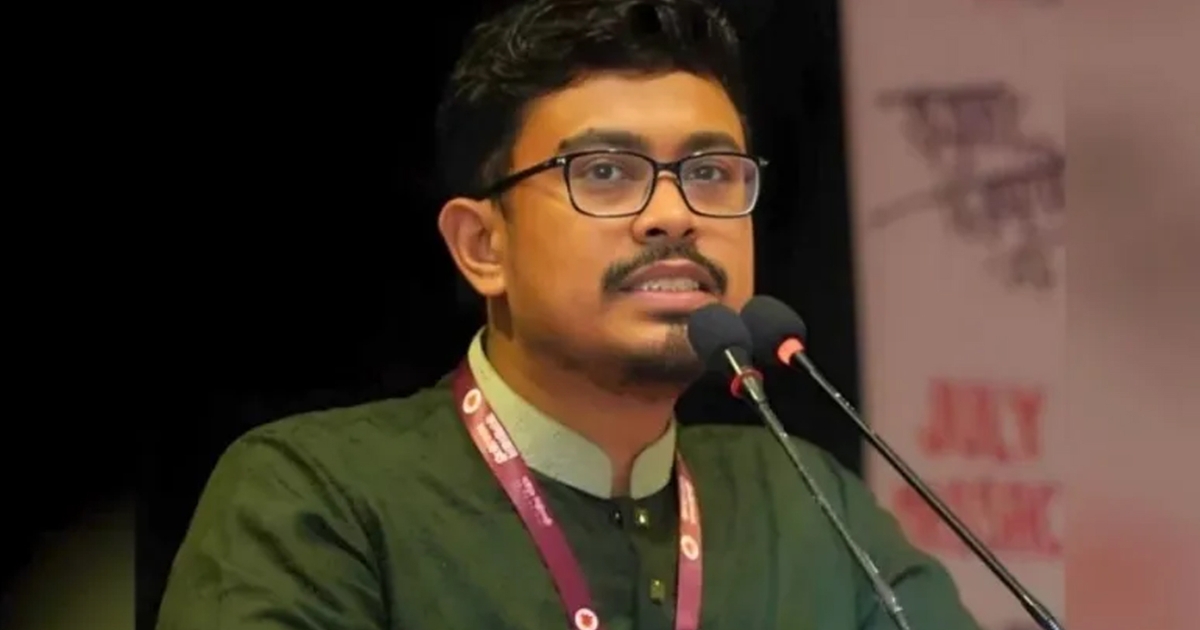 ব্যক্তিগত নিরাপত্তার জন্য গানম্যান দেওয়ার প্রস্তাব প্রত্যাখ্যান করেছেন ভিপি সাদিক কায়েম