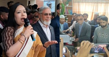 বিএনপি মনোনয়ন না পেয়ে স্বতন্ত্র প্রার্থী হিসেবে মনোনয়নপত্র তুলে মাঠে নামলেন রুমিন ফারহানা