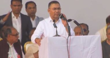 রাব্বুল আলামিনের দয়ায় মাতৃভূমিতে ফিরে এসেছি : তারেক রহমান