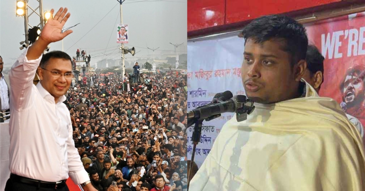 তারেক রহমানের স্বদেশ প্রত্যাবর্তন ধারাবাহিক গণতান্ত্রিক সংগ্রামের একটি গুরুত্বপূর্ণ অর্জন : হাসনাত