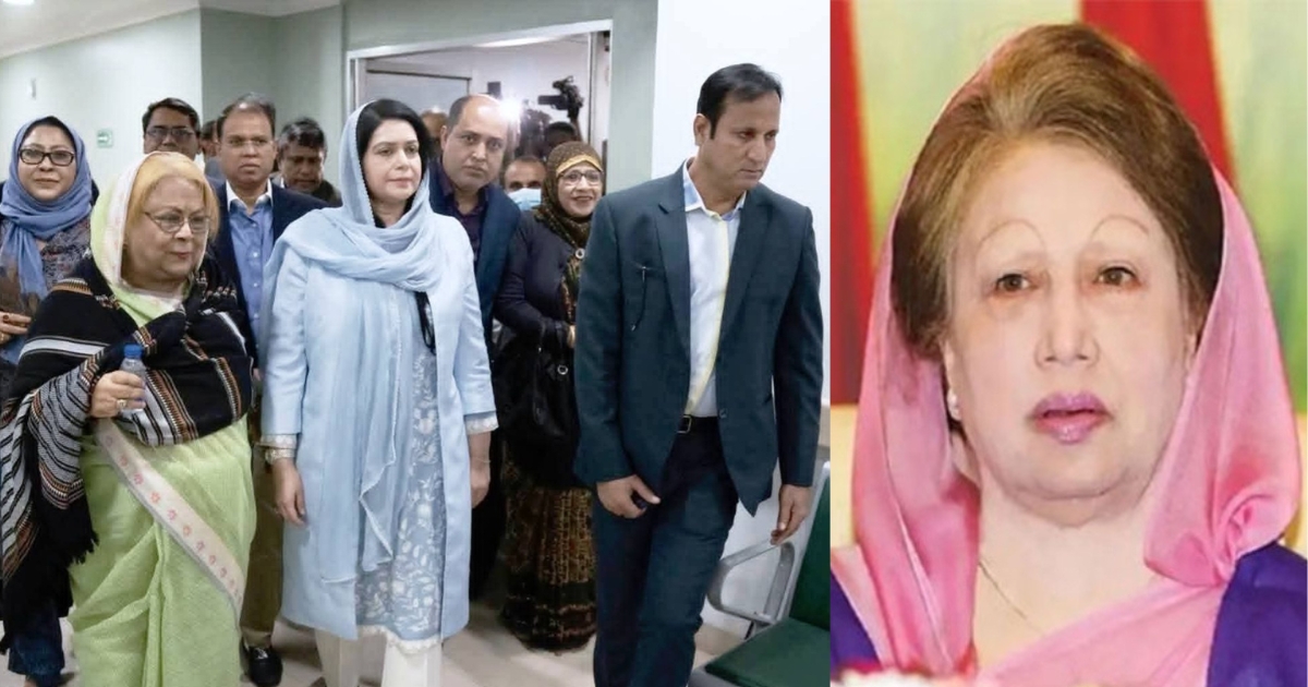 বেগম খালেদা জিয়াকে দেখতে এভারকেয়ার হাসপাতালে ডা. জোবাইদা রহমান