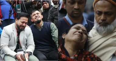 খালেদা জিয়ার মৃত্যুতে মাটিতে লুটিয়ে পড়লেন নেতাকর্মীরা, ‘আমার মা বাংলার মাটি থেকে চলে গেছেন’