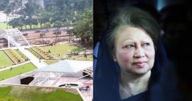 রাষ্ট্রীয় মর্যাদায় কবরে নামানো হলো খালেদা জিয়াকে