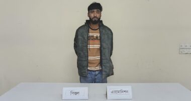  গাংনীতে ভারতীয় তৈরি ওয়ান শুটার গান ও গুলিসহ আটক ১